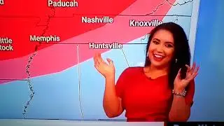 Weather Channels Felicia Combs calls Paducah, KY PaDookie on Weekend Recharge May 1st LOL Funny
