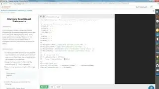 COP1000 Multiple Conditional Statements in Python