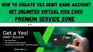 How To Create Yes Debit Bank Account | Unlimited VCC | Premium Service Zone