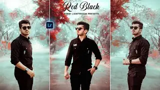 Lightroom Mobile Red Black Tone Photo Editing | Adobe Lightroom Presets | 2023 Best Lightroom preset