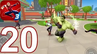 Spider Fighter 3 Gameplay Walkthrough Part 20 - Hulk (iOS, Android)