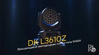 DK pro L3610Z — Вращающаяся светодиодная голова типа WASH