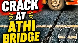 Cracks at Athi river bridge 😱😱
