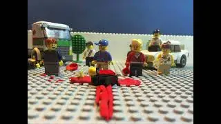 Car crash in lego!