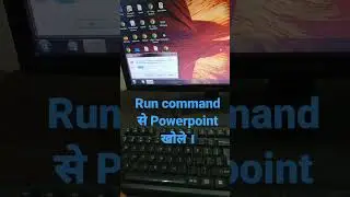 windows shortcut // PowerPoint Run command 
