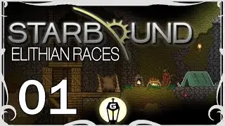 A Whole New Adventure | Let's Play Starbound Elithian Races Mod Playthrough Ep 1