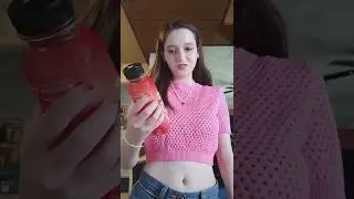 trying apple infused water