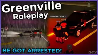 MY FRIEND PLAYS GVRP FOR THE FIRST TIME!!! | Greenville Roleplay ROBLOX