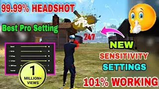 AUTO HEADSHOT | BEST SENSITIVITY SETTING FOR PRO | NEW SENSITIVITY FREE FIRE | - GARENA FREE FIRE