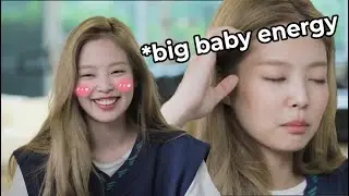 BLACKPINK Jennie being a big AEGYO baby (Selfcare Routines)