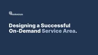 How to Design an Effective On-Demand Transit Service Area