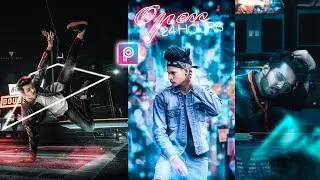 CITYLIGHT- Light flares New Creative editing in Picsart and Snapseed Cb editing tutorial