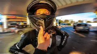 JE VAIS CHERCHER MA COPINE EN MOTO 🥰