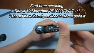 Simple service Daiwa Morethan PE1000 TW for beginners| Everyone can do it