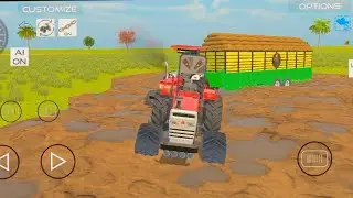 How to pull a tractor 🚜 indian vehicles simulator 3d new update 2024