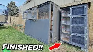 Pigeon Breeding Cages Are Finished