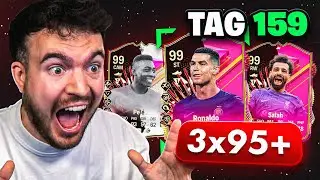 3x95+ FUTTIES PACK! WAS ERREICHT man in EA FC 24 ohne FC POINTS? TAG 159 🥼🧐🧪