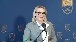 Tisková konfernce k výročí války na Ukrajině