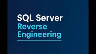 SQL - Tools for reverse engineering