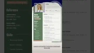 Choose your template CV’s in Canva