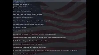 Own a musket for home defense (Python edition)