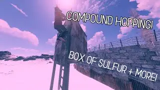 HOPPING IN A COMPOUND FOR MASSIVE LOOT! - RUST