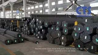 Seamless boiler tubes made in China, good or bad? Clean & neat warehouse tells. Seeing is believing.