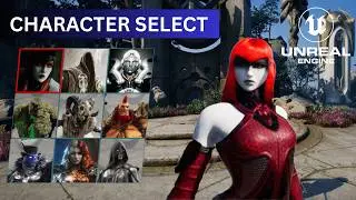 UE5 Course: Character Select (Mortal Kombat Style)!