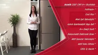 2597 CNIY Arçelik No Frost Buzdolabı Tanıtım