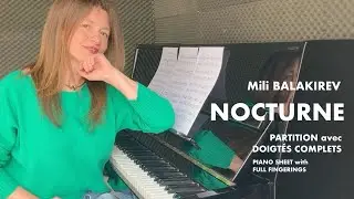 Balakirev - Nocturne PIANO / Балакирев - Ноктюрн для фортепиано / Masha Sharova