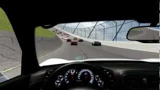 SimHQ Motorsports - Corvette Challenge crash