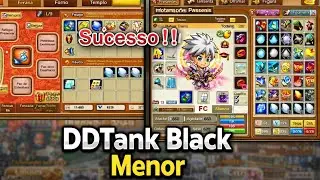 Evoluindo Conta +8 no NOVO DDTank Black 🔥 Vale a pena?