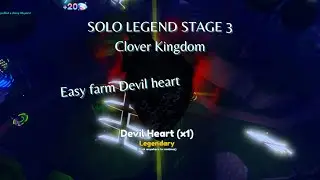 Solo Legend Stage 3 | Anime Adventures