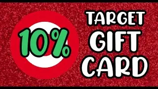 Target 10% Gift Card Day This Weekend
