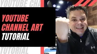 How To Create A YouTube Banner - YouTube Channel Art Tutorial (2020)