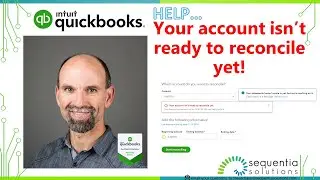 Fix This QuickBooks Error: Your account isn't ready to reconcile yet