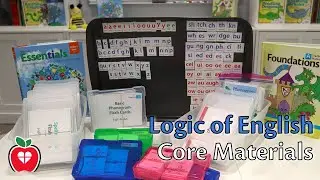 How I Organize - Logic of English Core Materials