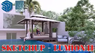 SKETCHUP | LUMION | SWIMMING POOL