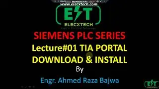 Siemens PLC Series | Lecture#01 (PART-1) TIA PORTAL Download & Install (FULL CRACK VERSION)