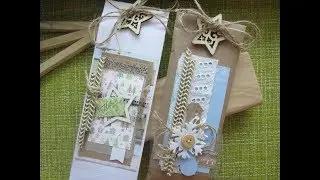 Скрапбукинг / обзор / новогодние шоколадницы /