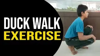 Duck Walk Exercise Benefits | AUDIEN TV #yoga #exercise #gym #yogachallenge #yogapractice #youtube