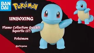 Unboxing - Pokemon Plamo Collection Quick 17: Squirtle | Pokemon