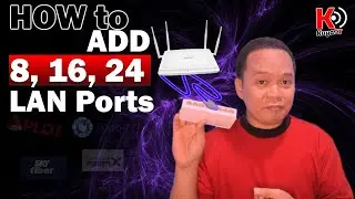 How to add a Network HUB or Network SWITCH on PLDT home Fibr modem-router