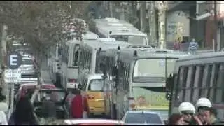 Canal 10 4ta Marcha por la Tierra el Agua y los Bienes Naturales transito 2