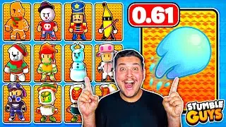 NUEVO EMOTE ESPECIAL y NUEVAS SKINS *NAVIDAD* en STUMBLE GUYS 0.61!