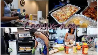 COOKING VLOG : STUFF SHELLS FOR DINNER !