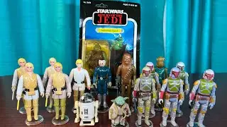 Vintage Kenner Star Wars Figure Collection: Degraded Figures