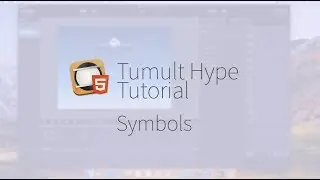 Tumult Hype Tutorial: Symbols