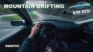BMW E39 POV Mountain Drifting | Custom Exhaust Sound | 4K