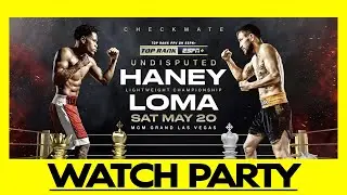 🔴Devin Haney vs. Vasiliy Lomachenko | LIVE Watch Party Round by Round Commentary